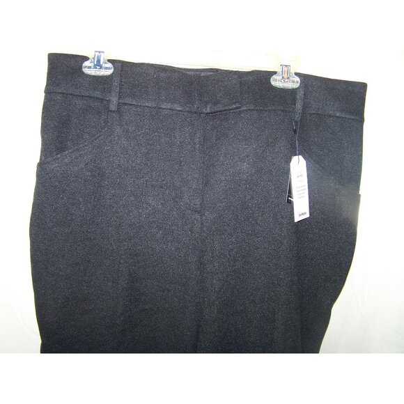 Express Ankle Pants Heavy Weight Deep Charcoal Gray 14S - Picture 4 of 14